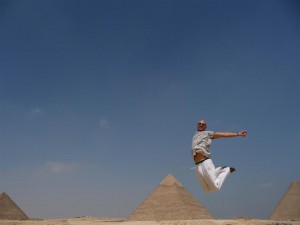 Jump the world! Jump Egypt!